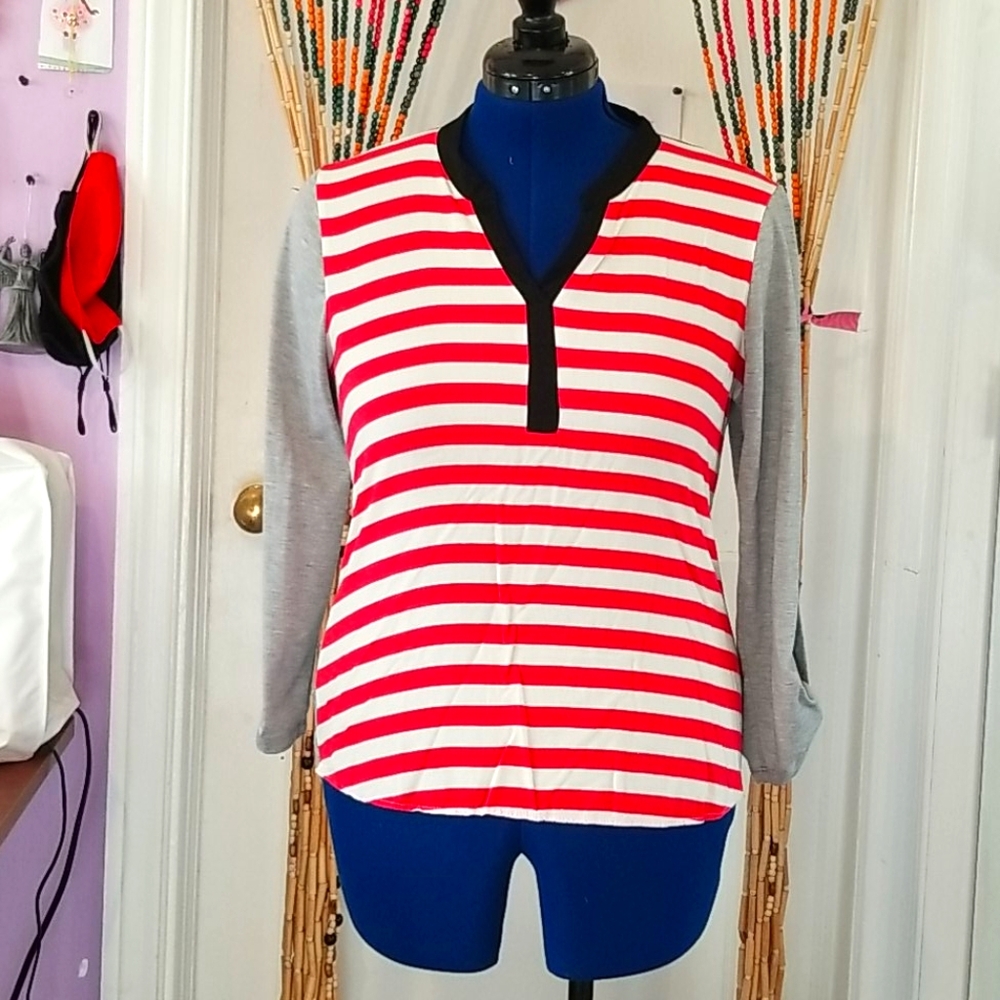 3/4 length sleeve top